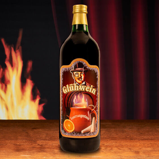 Glühweinflasche Feuerzangenbowle
