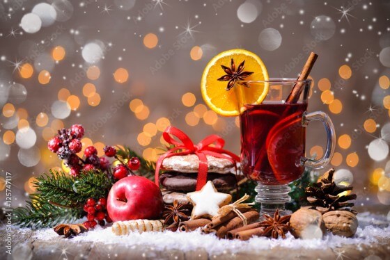 Feuerzangenbowle mit weihnachtlichen Gewürzen