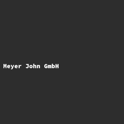 Meyer John GmbH