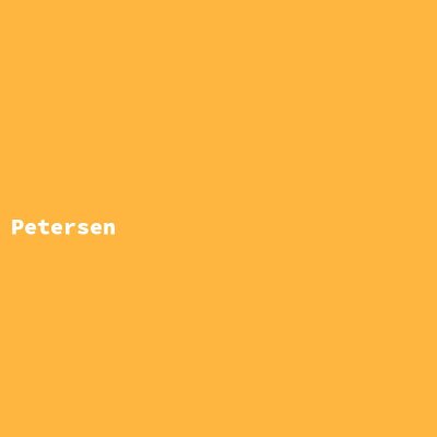 Manufacturer: Petersen