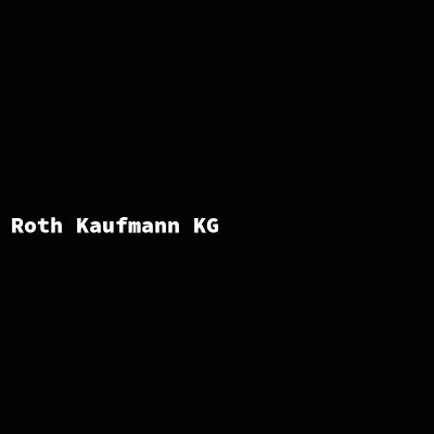 Manufacturer: Roth Kaufmann KG