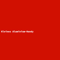 Kleines Aluminium-Handy