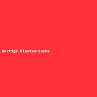Wertige Elastan-Socke