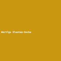 Wertige Elastan-Socke
