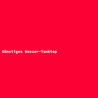 Günstiges Wasser-Tanktop