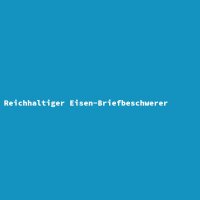 Reichhaltiger Eisen-Briefbeschwerer