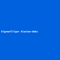 Eigenwilliger Elastan-Akku