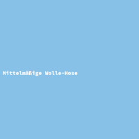 Mittelmäßige Wolle-Hose