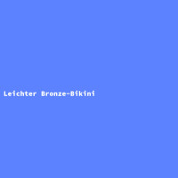 Leichter Bronze-Bikini