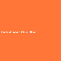 Fantastischer Eisen-Akku
