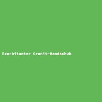 Exorbitanter Granit-Handschuh