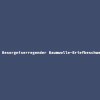 Besorgniserregender Baumwolle-Briefbeschwerer