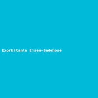 Exorbitante Eisen-Badehose