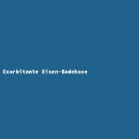 Exorbitante Eisen-Badehose